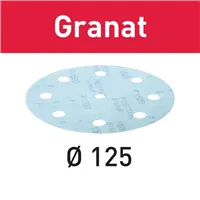 Festool Csiszolópapír STF D125/8 - P1500 GR/50 Granat
