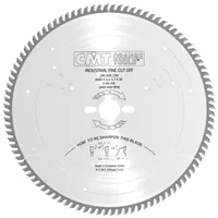 CMT Industrial Körfűrészlap keresztirányú finiselő vágásra - D315x3,2 d30 Z72 HW