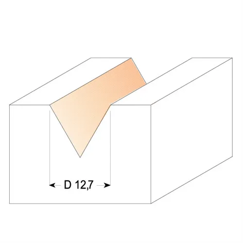 CMT V Horonymaró - 60° D12,7x11 60° S=6 HW