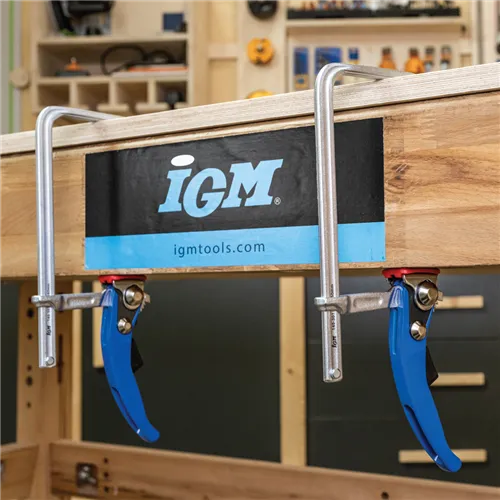 IGM Gyorsbefogó karos asztali szorító - 160 x 60mm