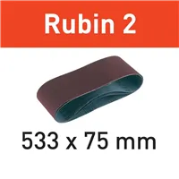 Festool Csiszolószalag L533X75 - P80 RU2/10 Rubin 2