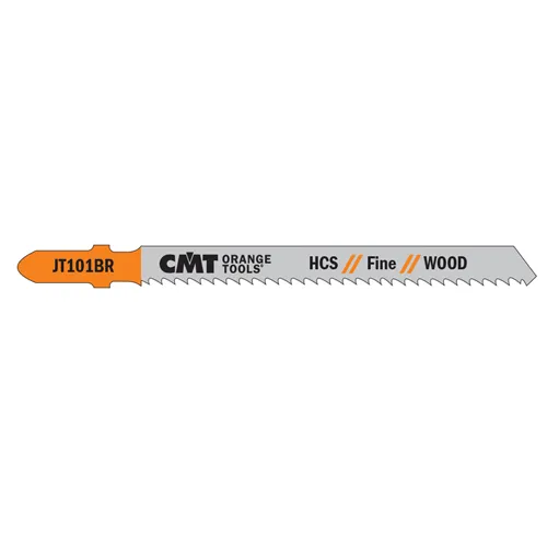 CMT Fűrészlap dekopírfűrészbe HCS Fine Wood 101 BR - L100 I75 TS2,5 (készlet 5db)
