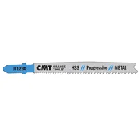 CMT Fűrészlap dekopírfűrészbe HSS Progressive Metal 123 X - L100 I75 TS1,2-2,6 (készlet 5db)