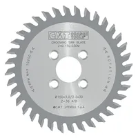 CMT Horonymaró körfűrészlap CNC-hez - D150x4 d30 Z36 HW