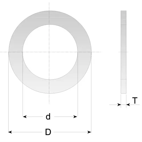 CMT Reduktor gyűrű körfűrészlapokra - D30 d25 t2,0