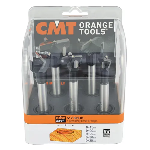 CMT C512 Colt fúró készlet 5db - D15-20-25-30-35 HM