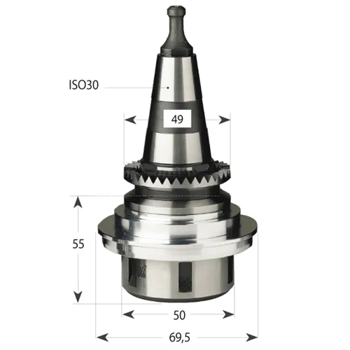 Befogófej Morbidelli, SCM Al gyűrűvel - ISO30 55mm LH, 