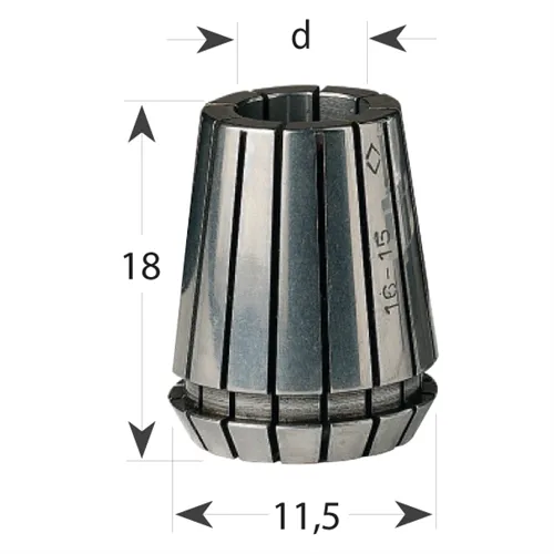 IGM Pontos befogógyűrű ER11 (DIN6499) - 2mm
