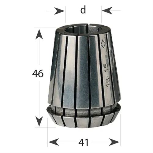IGM Pontos befogógyűrű ER40 (DIN6499) - 4mm