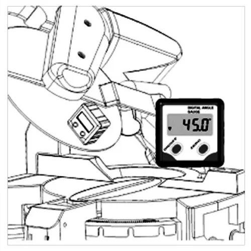 CMT Digitális szögmérő - +/- 180°, felbontás 0,1°