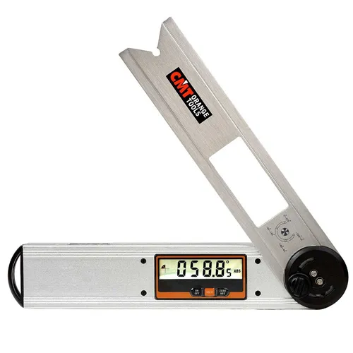 CMT Digitális szögmérő - vonalzóval 0°- 220°, felbontás 0,05°